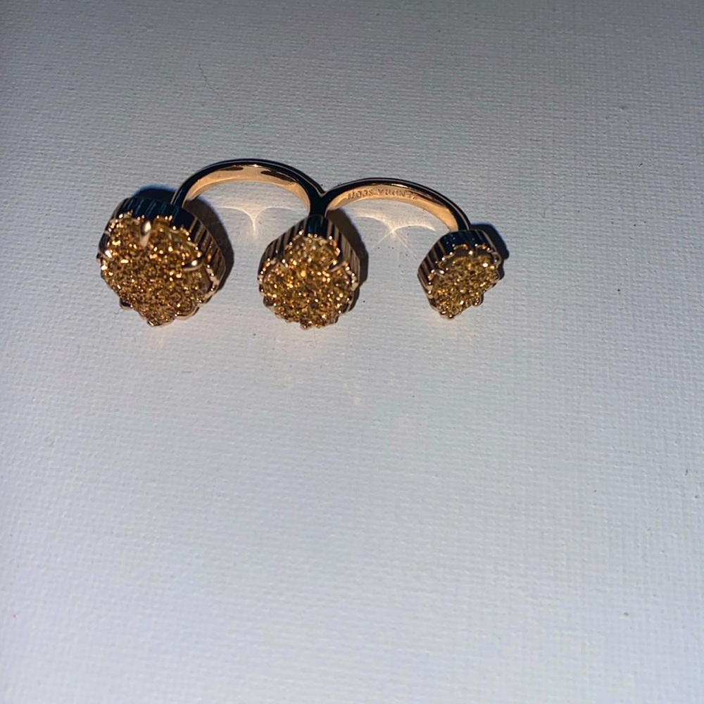 Kendra Scott Naomi Rose Gold Double Ring